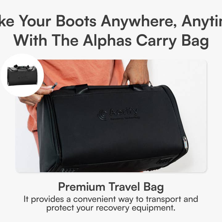 Endurance Lab - Wholesale Fitness Equipment - Wireless Alphas Compression Boots – Portable Air Compression Recovery by Aerify8