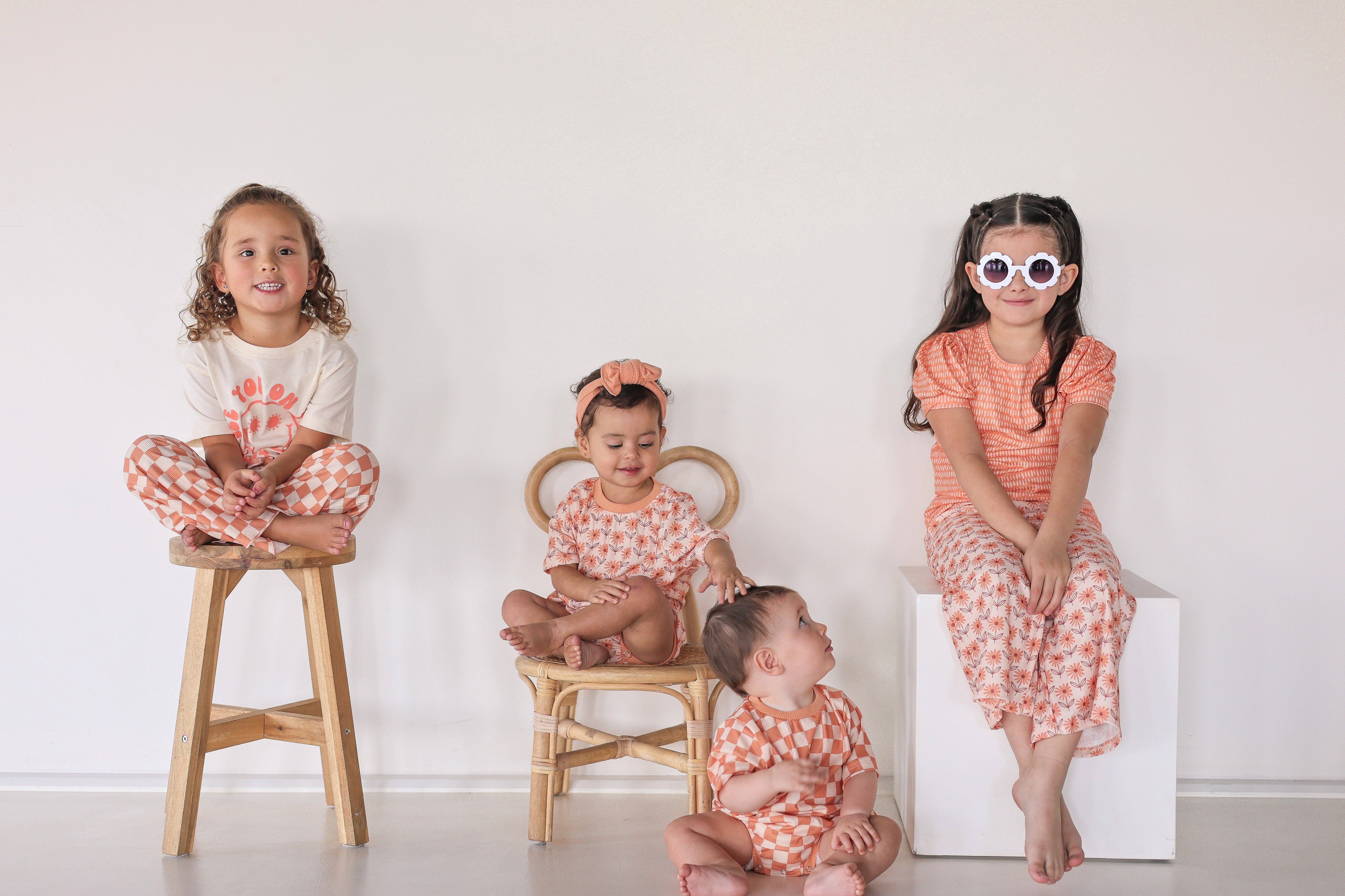 Celebrate Your Tribe - Wholesale Pants - Kids - Retro Check Pants7