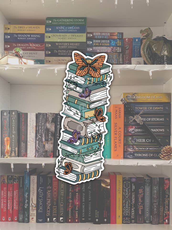 Marcapálogos con forma de mariposa encantada, con forma de libro para venta al por mayor de BareBookish