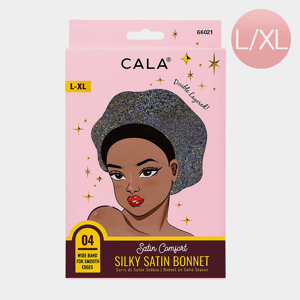 Sensibling Corp. – wholesale Sleep cap / bonnet – women's – Silky Shiny Satin Comfort Hair Bonnet6