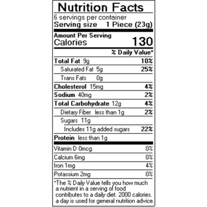 Coblentz Chocolate Company - Wholesale Toffee - Dark English Toffee With Sea Salt Gable Box7