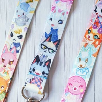 Ellesdoodlebox - Wholesale Lanyard - Women's - Animal Crossing Lanyard 2