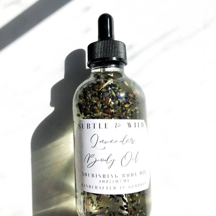 Subtle & Wild - Wholesale Bath/Body Oil - 4 Variety Body Oils|Body Oil|Nourishing Oils|Lightweight Oil1