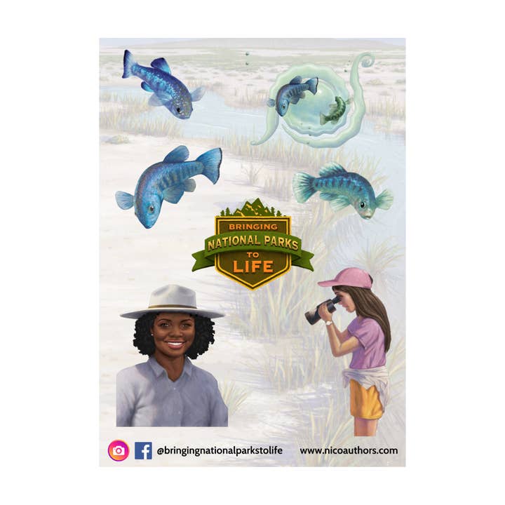 Klistermärke för wholesale av Bringing National Parks to Life