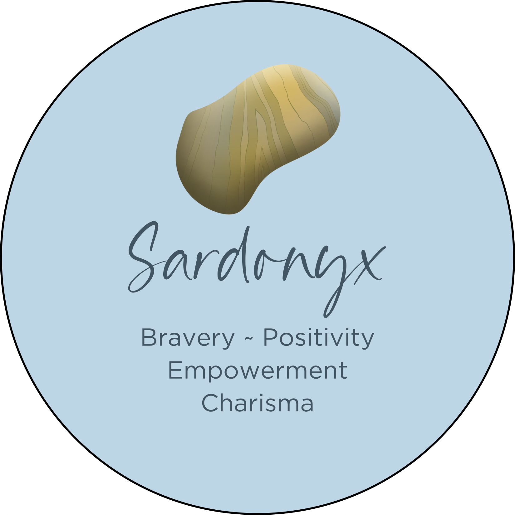 CONQUERing - Wholesale Jewelry - Men's - Sardonyx Round Crystal Element2