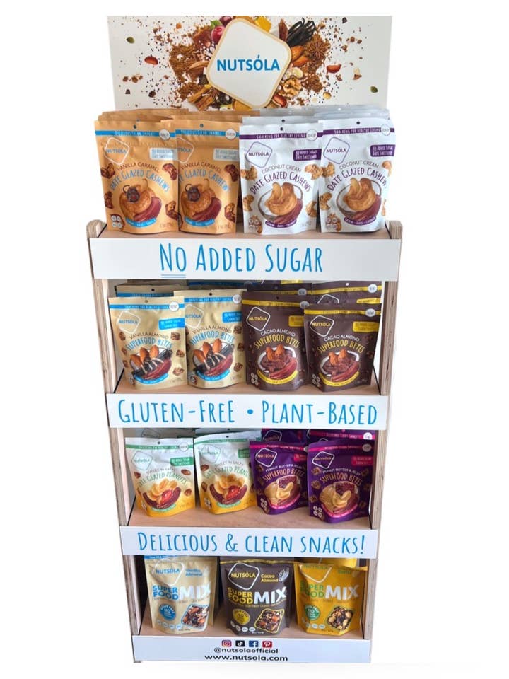 NUTSÓLA Display Rack for wholesale by NUTSÓLA