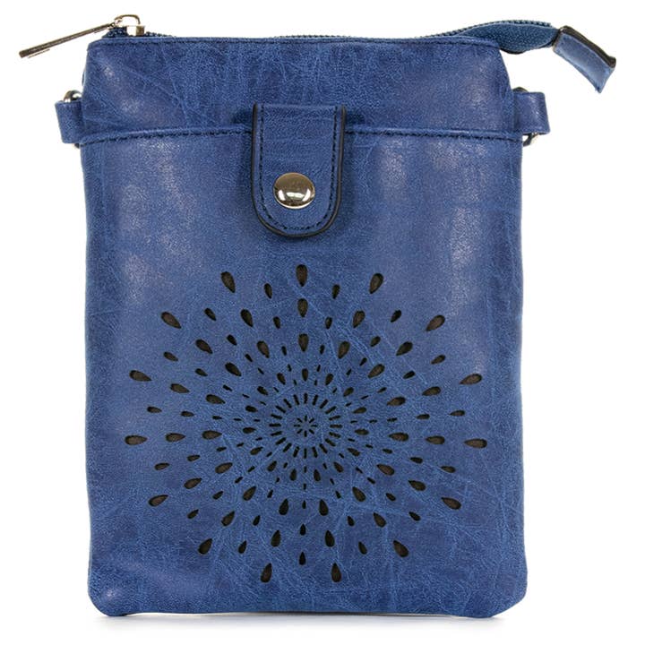 22 Tote – wholesale Crossbody bag – Women's – Laser Starburst Cell Phone Crossbody Wristlet3