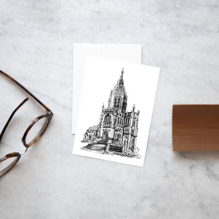 Cathedral Of Hope - Note Card for wholesale by KLoRebel Art Co.