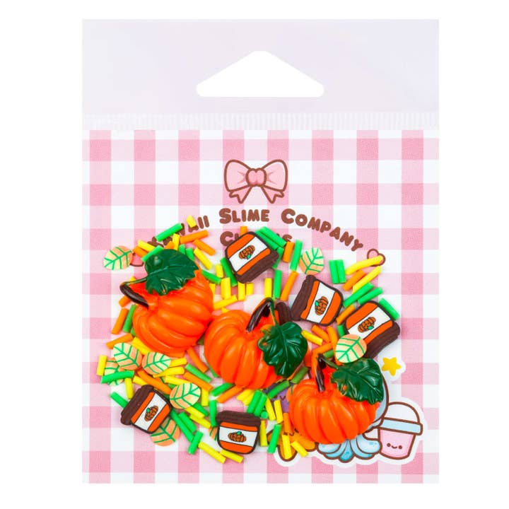 Bolsa con dijes Pumpkin Spice & Everything Nice Slime Toppings para venta al por mayor de Kawaii Slime Company
