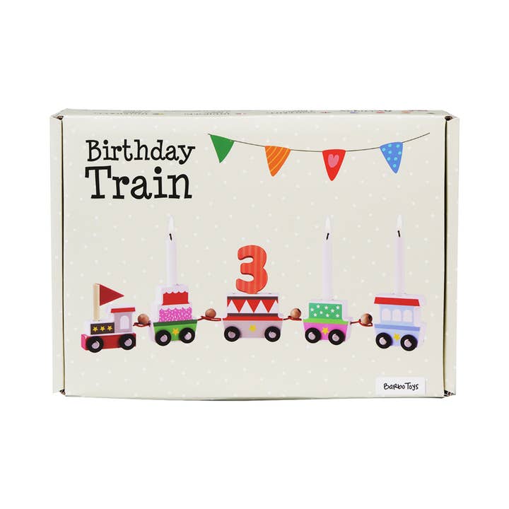 Barbo Toys - Wholesale Decal - Party Decorations - Birthday Train (Scandinavian flags included)2