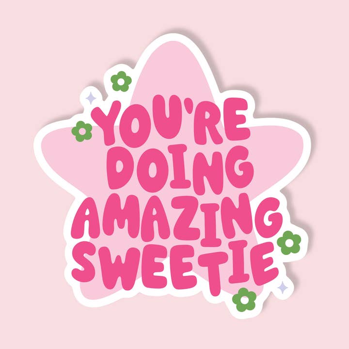 You're Doing Amazing Sticker for wholesale by Urban Brew