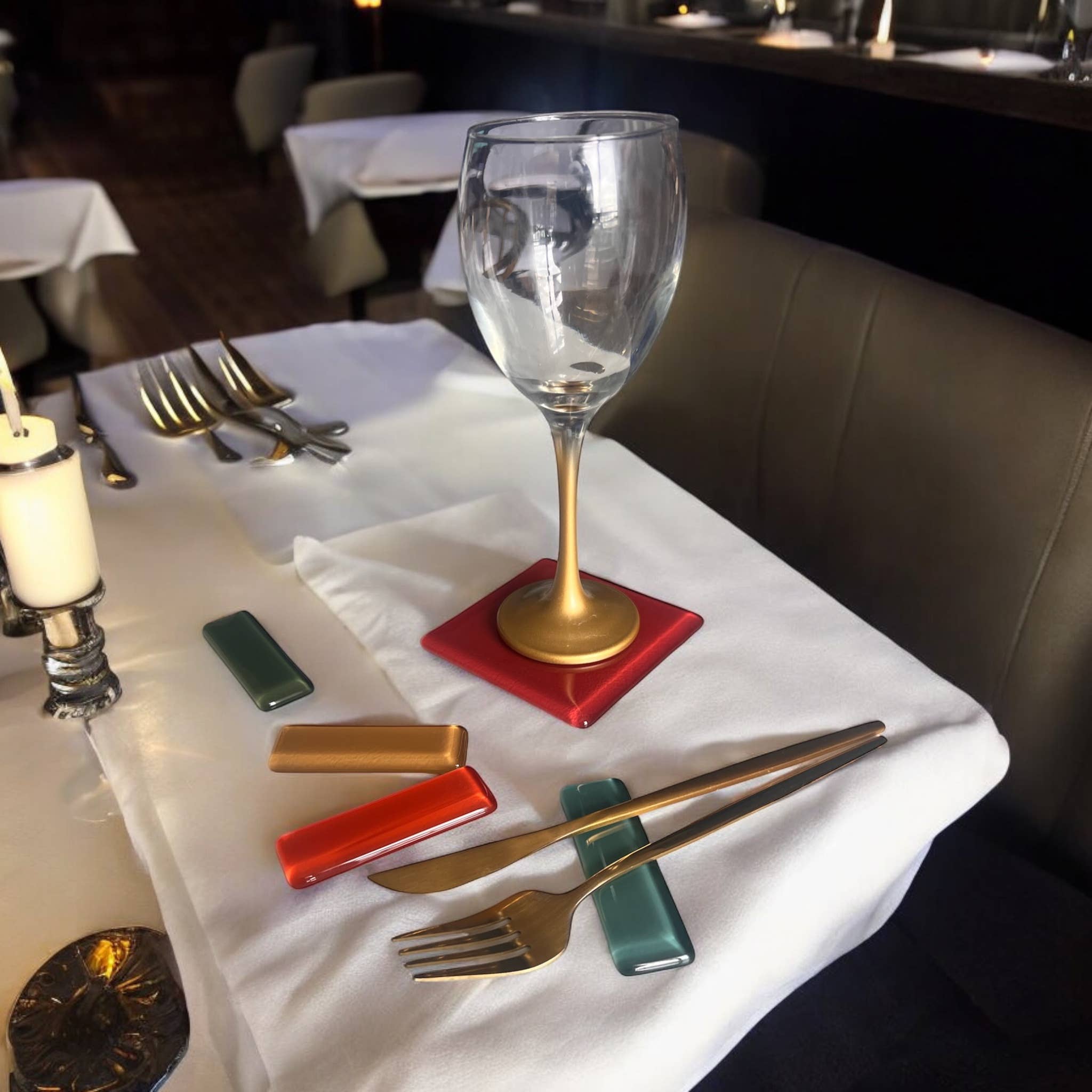 VerreLabDeco - Wholesale Decorative Tabletop Object - Table knife holder, tableware design1