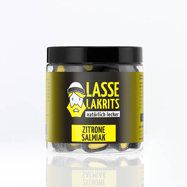 LASSE LAKRITS - natürlich lecker - Wholesale Licorice - Can of lemon salmiac0