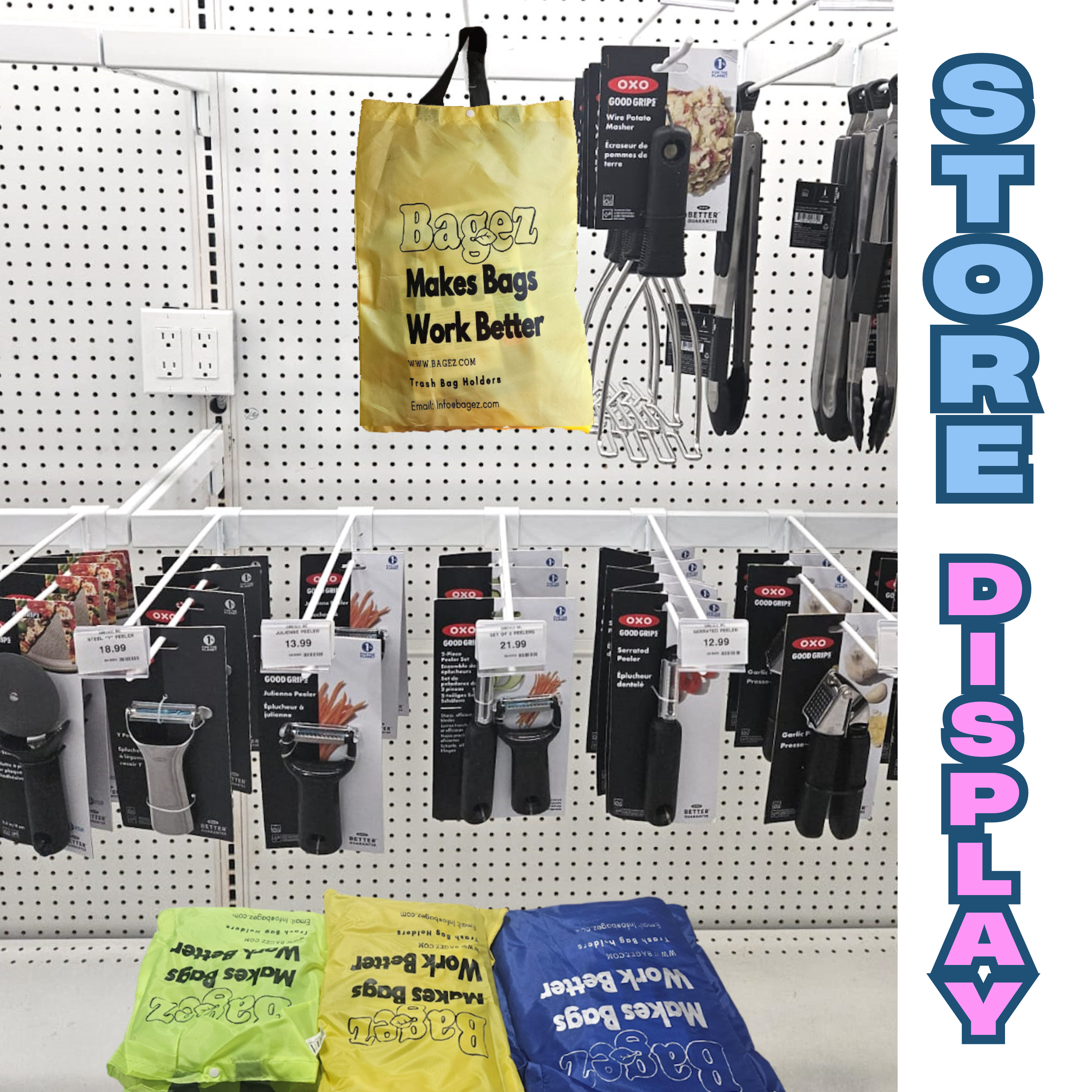 BagEZ - Wholesale Rubbish can/Rubbish bin - BagEZ Trash Bag Holder: Large9