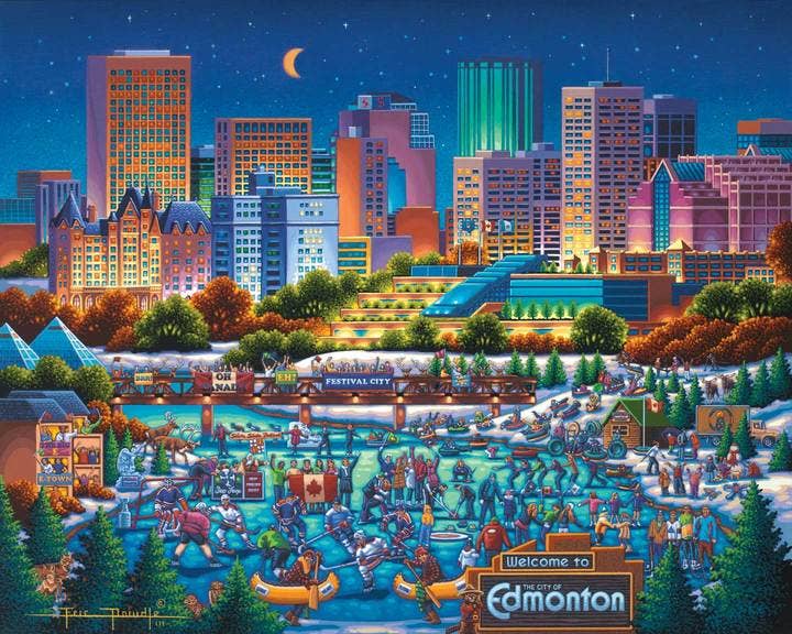 Boardwalk Puzzle Company - Wholesale Puzzle - Adult - Edmonton - 1000 Piece1