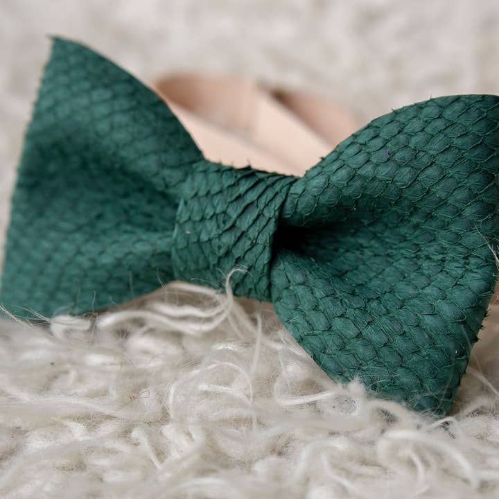 100fishcolors - Wholesale Bow Tie - Men's - Fish Leather Bow Tie, Groomsman attractive accessories8