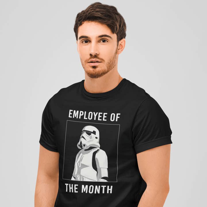 Star Wars - Månedens Medarbejder Tee for engroshandel hos COTTON DIVISION