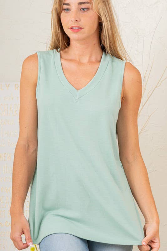HEIMISH - Wholesale Tunic - Women's - ST2045S SOLID TOP3