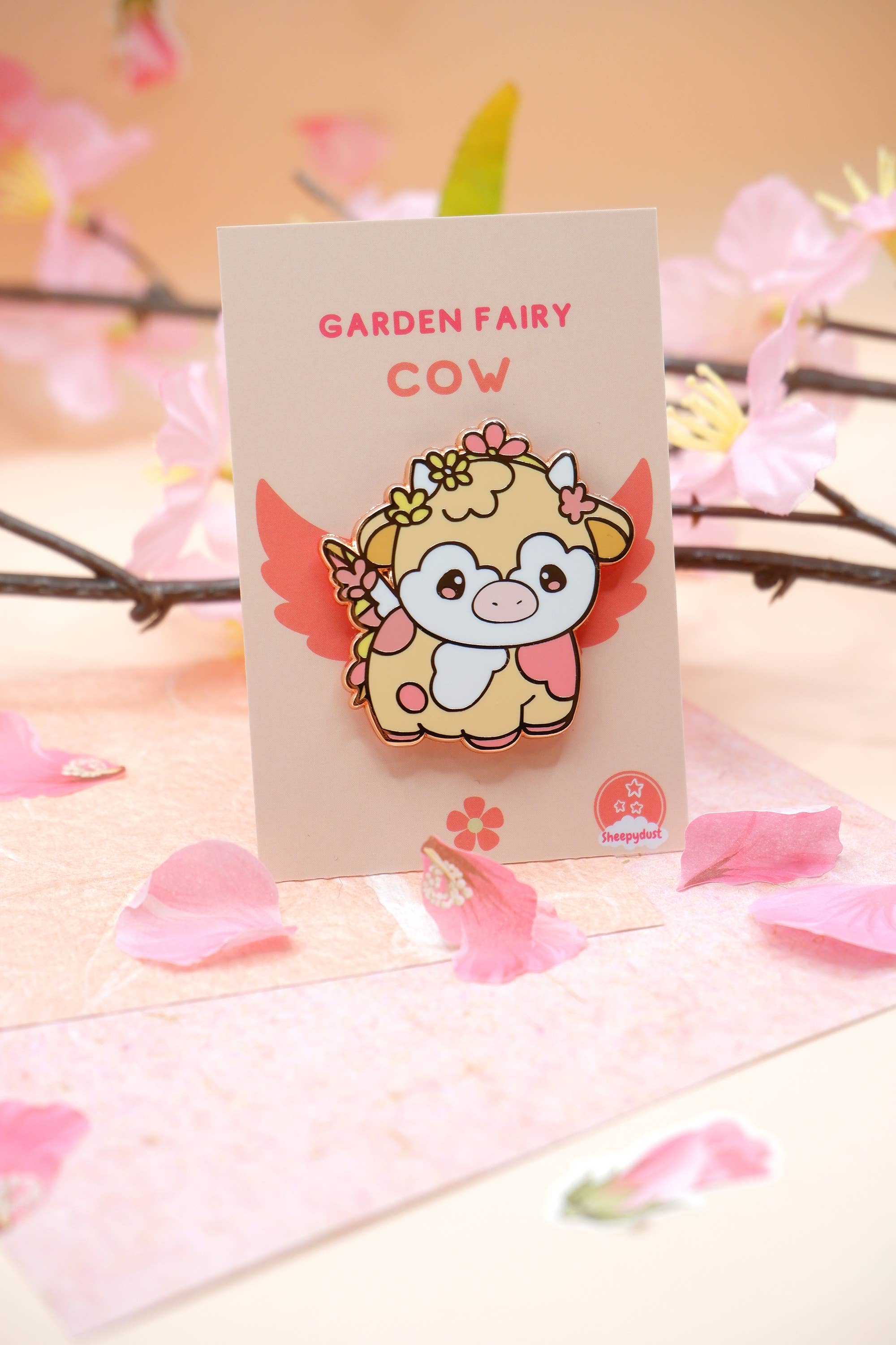 Sheepydust - Wholesale Lapel Pin/Button - Fairy Cows Mystery Pin Bag4