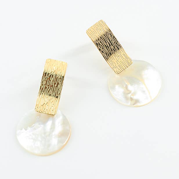 BYREN | ÉLINE L'ATELIER - Wholesale Dangle Earrings - 124RX87 stainless steel earrings0