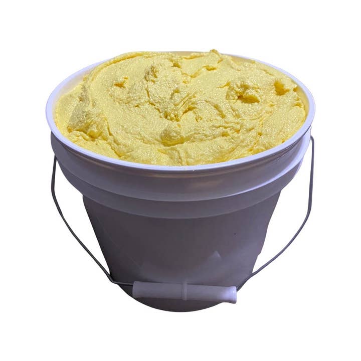Herbal Love Creations- Luxury Bath and Body - Wholesale Body Scrub/Exfoliant - Half Gallon Wholesale Turmeric Foaming Sugar Scrub