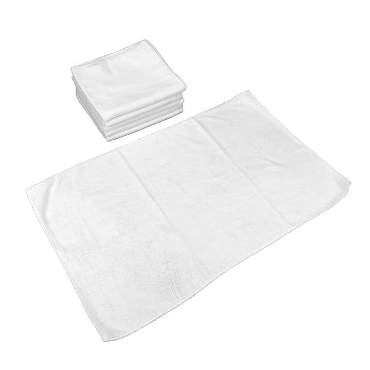 Arkwright Home - Wholesale Hand Towel - Hand Towels CASE of 180 - 16 x 27 Microfiber - Color Options15