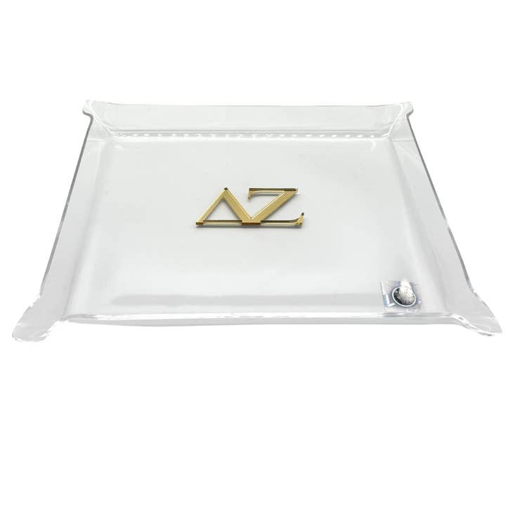 Sarahndipity Shop - Wholesale Decorative Tray - Sorority Acrylic Pinch Tray - Patterned Greek Letters3