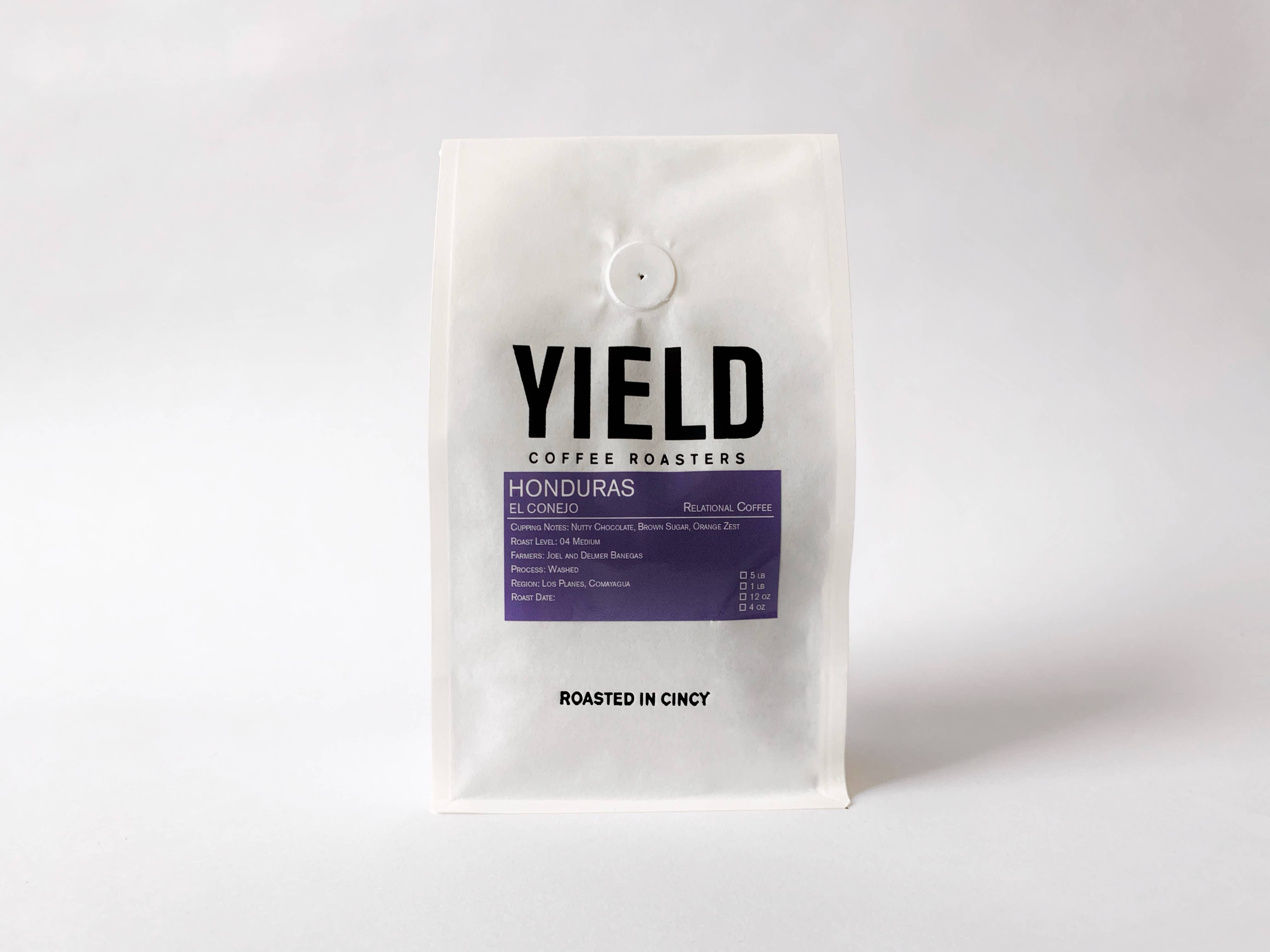 Yield Coffee Roasters - Wholesale Coffee Beans - Honduras - Finca El Conejo