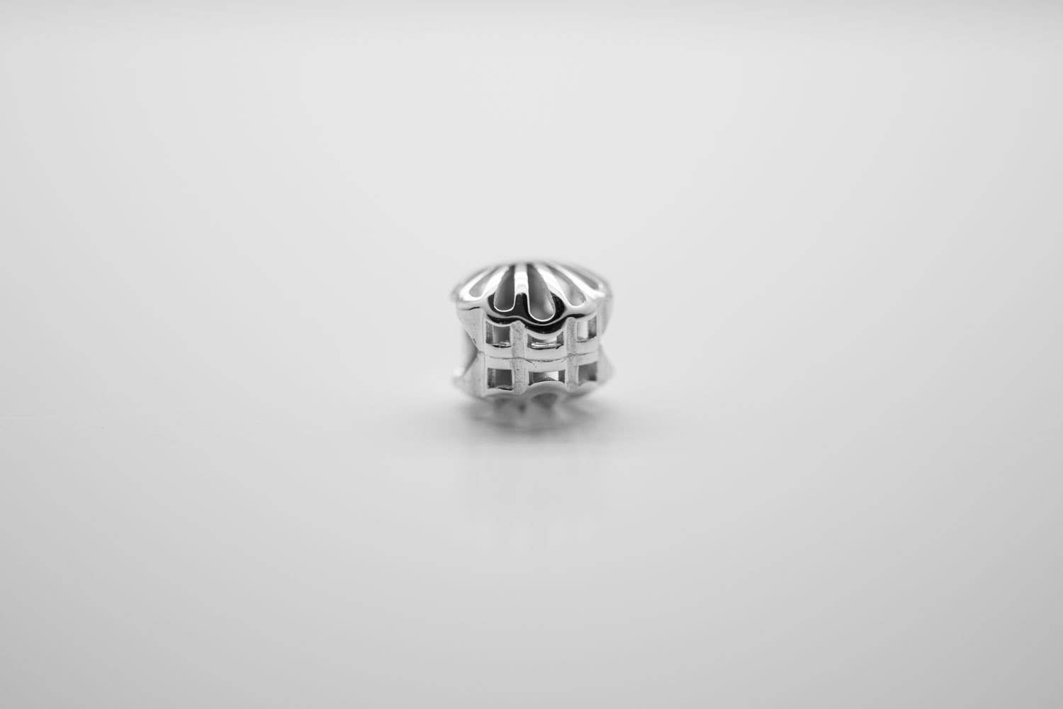 TALISMAN JEWELLERY (D&Fidanverdi, S.L.) - Wholesale Individual Charm/Pendant - Shell Charm Camino de Santiago Rhodium-Plated 925 Silver3