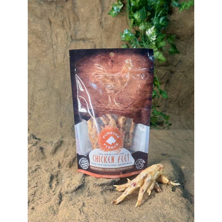 FF Chicken Feet 6ct Bag for wholesale by Alamo Pet Experts