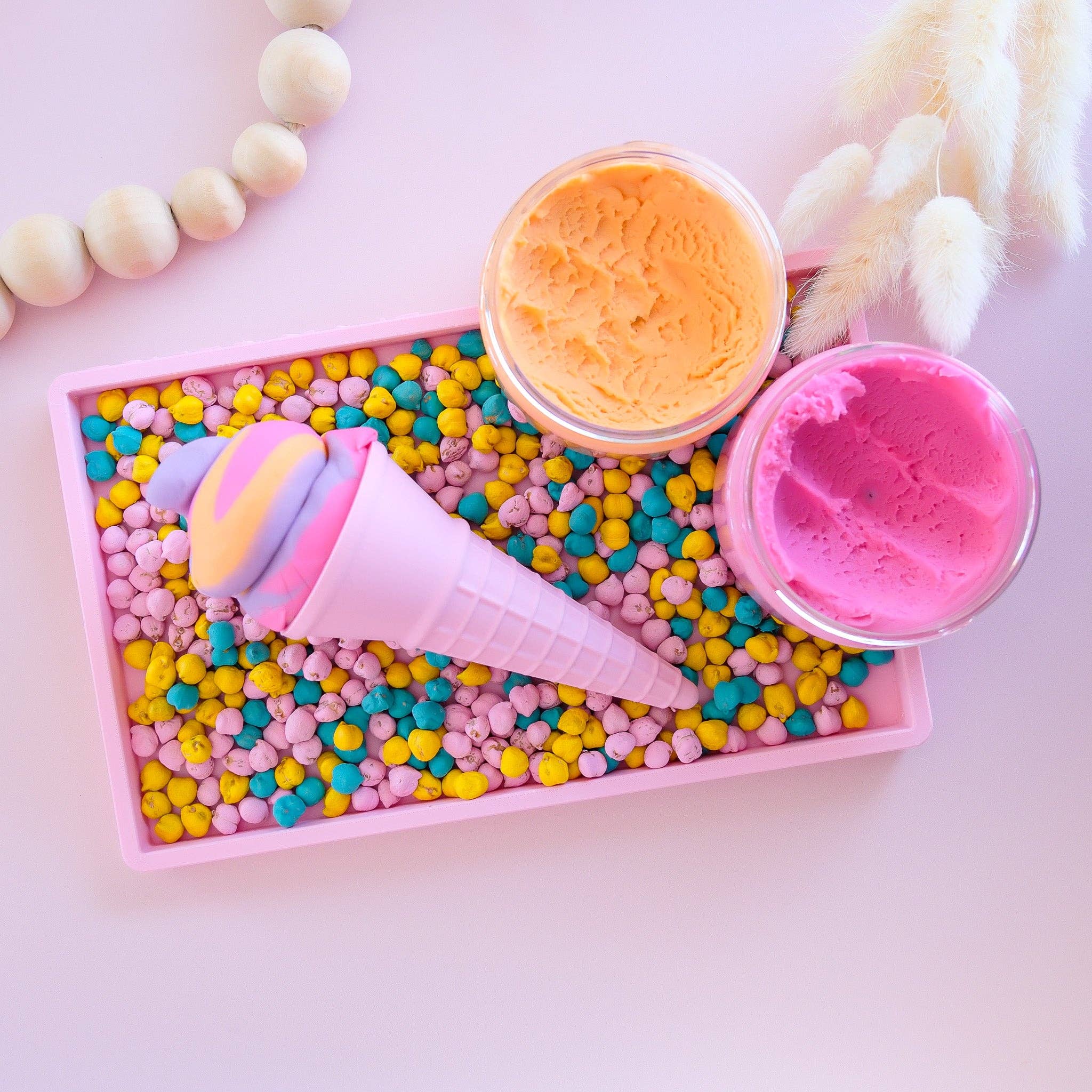 Play Sense - Vente Lot de jouets – enfant - Cornet de glace écologique5