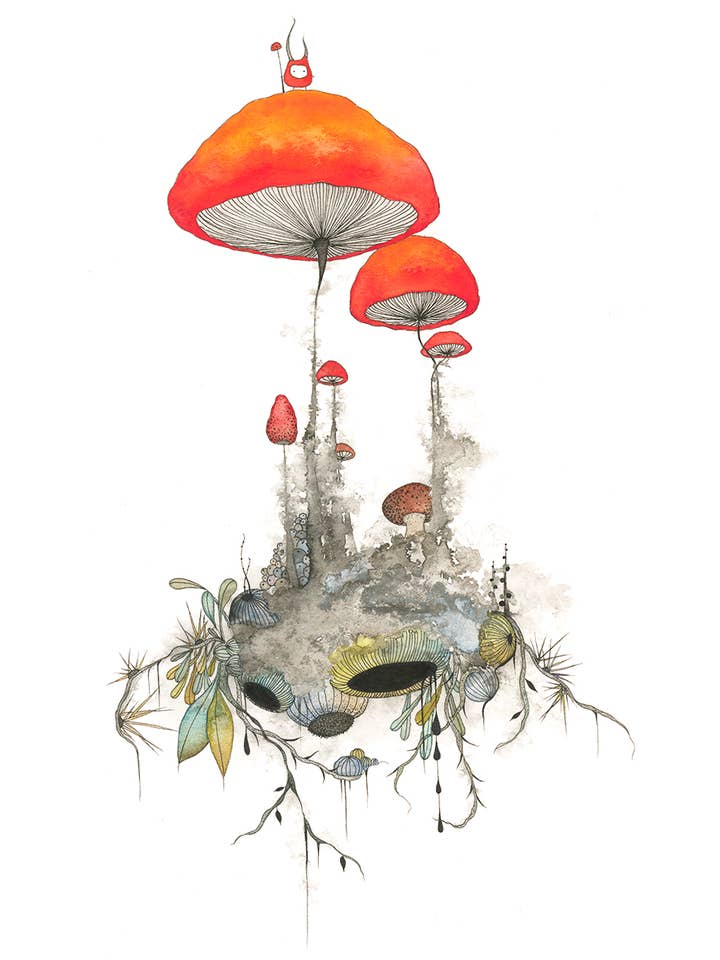 Beast-Mode - Art Print, Large for wholesale by Melissa Moss Art