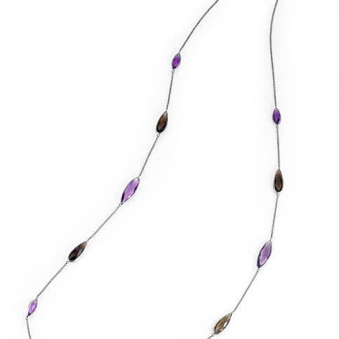 pizzazz wrap necklace for wholesale by Lori Bonn