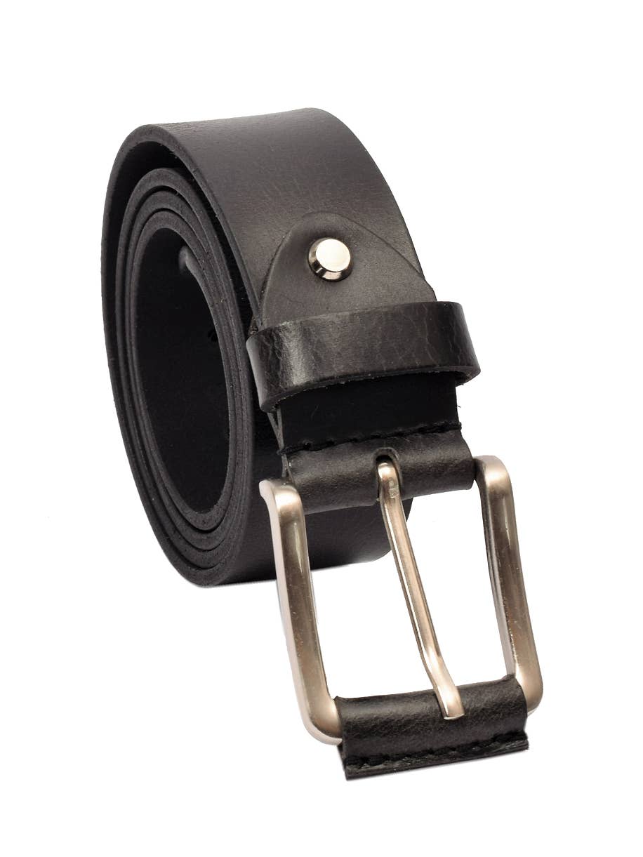 Menzo 2055 Belt Cowhide / black for wholesale on Faire
