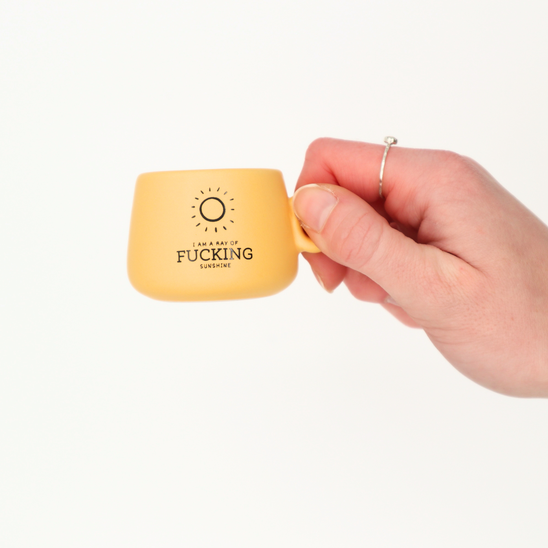 Properly Improper - Wholesale Shot Glass - Cappuccino Mug Shot Glass I Am A Ray of Fucking Sunshine1