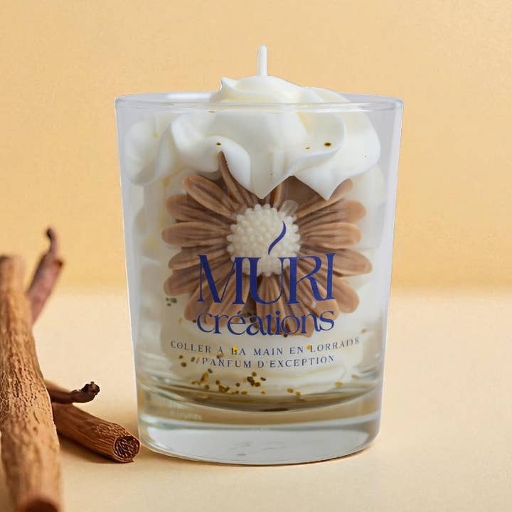 200ml Candle Gourmet Vanilla for wholesale by MURI CREATIONS