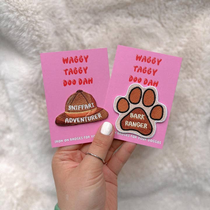 Apex Pet Products (Meaty Bubbles) - Wholesale Pet Bandana - Dog - Bark Ranger iron on patch for dogs6