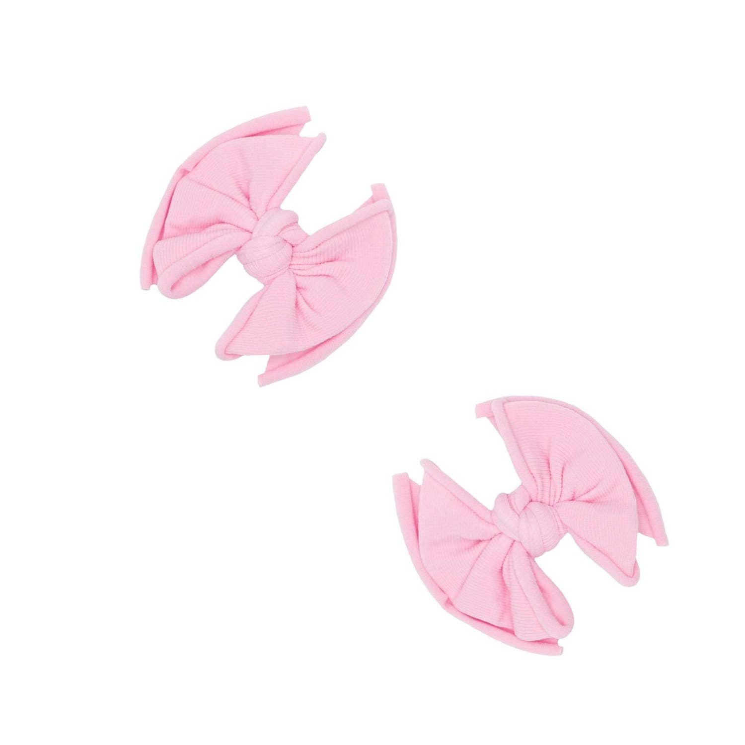 Baby Bling Bows - Venta al por mayor Lazo para el pelo - Niños - Pack de 2 pinzas Baby Bling® Baby FAB® para el pelo con forma de lazo de nailon suave2