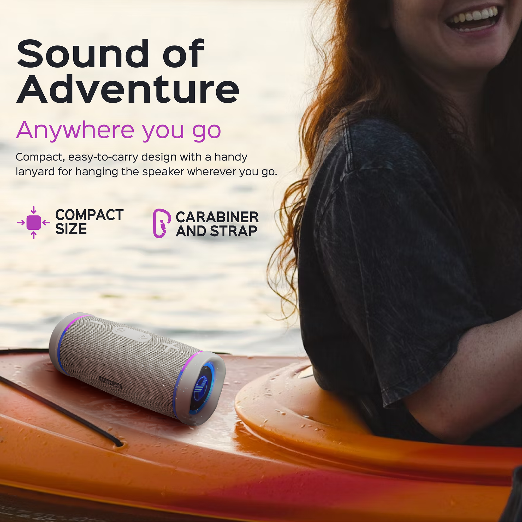 Productech - Wholesale Speakers - TREBLAB HD77 - Portable Wireless Bluetooth Speaker2