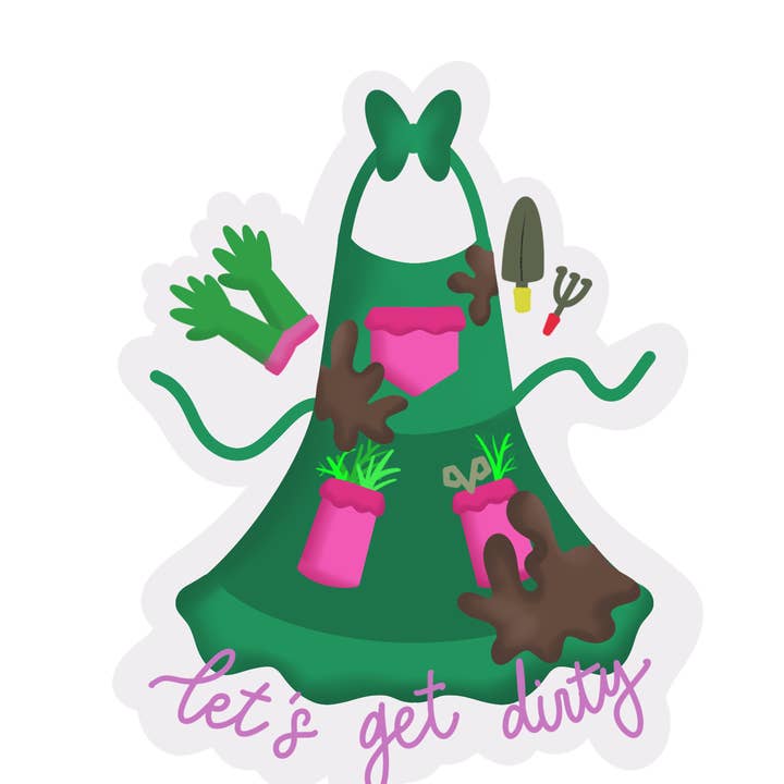 Garden themed stickers, greenhouse sticker, plant mama for wholesale by Nol.jah,LLC