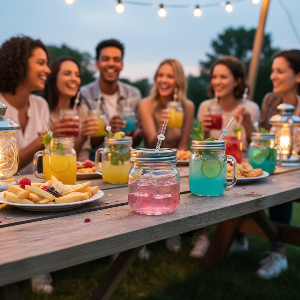 Kadra Kitchenware - Wholesale Jar - Sealock - Glass Mason Jars , 8 oz.2