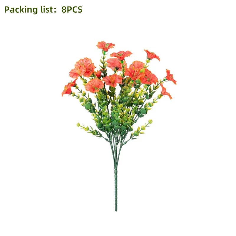 Kiyo Home – wholesale Konstgjorda blommor – Konstgjorda UV-blommor 8-delars set | Blomdekoration | Heminredning24