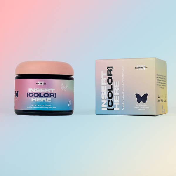 Insert Color Here - semi permanent hair color conditioner for wholesale by INH Hair