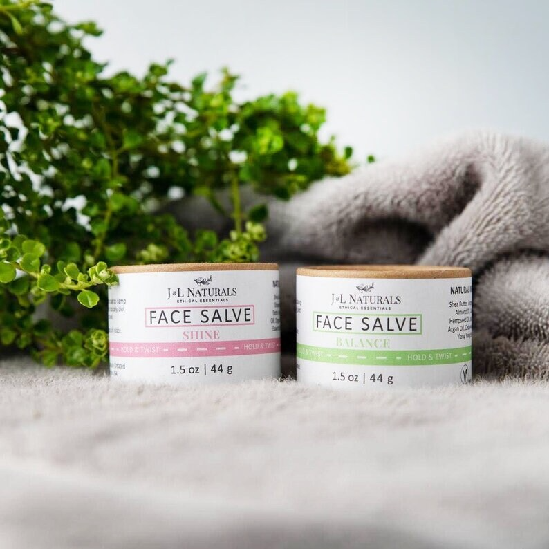 J&L Naturals - Wholesale Healing Salve/Balm/Cream - Face salve, Vegan Face Moisturizer - wellness lover gift0