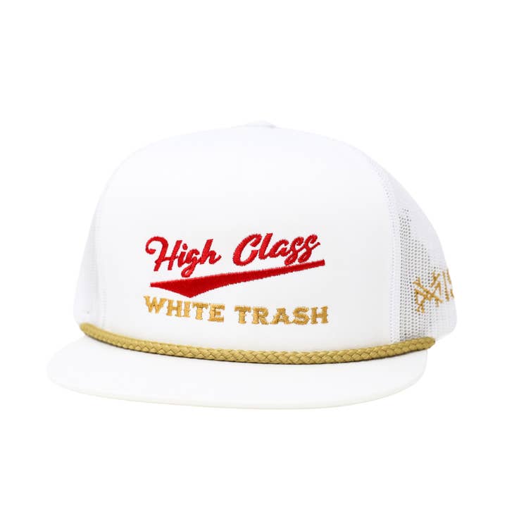 The Mad Hatter Co - Wholesale Trucker Hat - Unisex - MHC High Class White Trash
