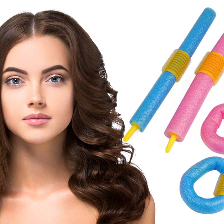 Glamza Magic Hair Curlers 12 Pack for wholesale by My Wholesale Warehouse