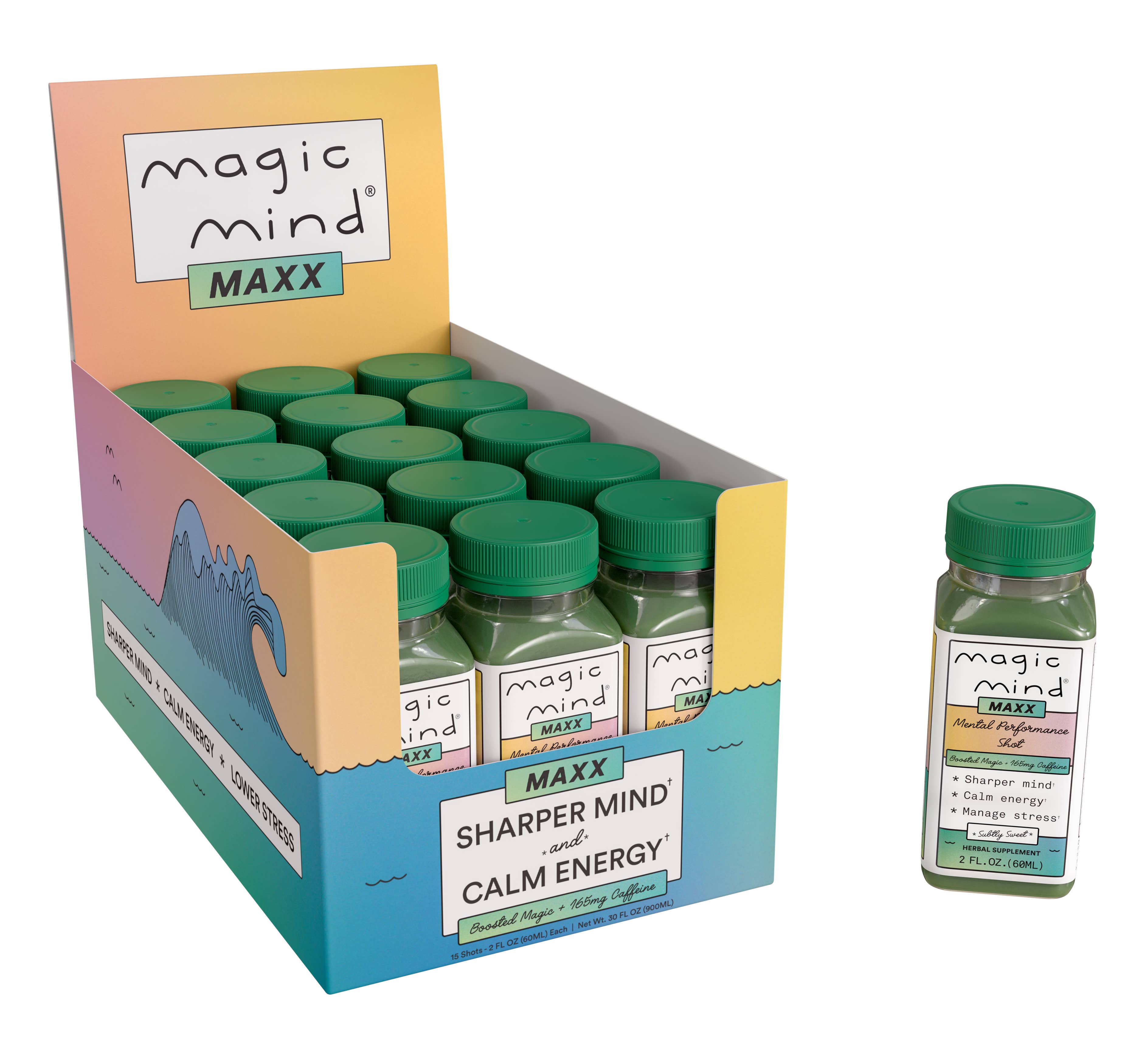 Magic Mind - Wholesale Wellness Juice/Tonic - Magic Mind | Mental Performance Shot | MAXX