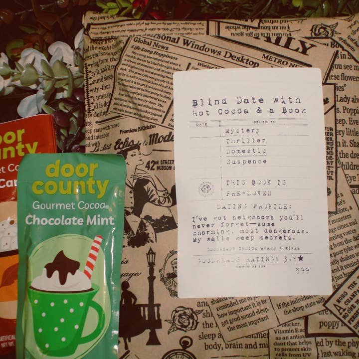 Blind Date with Hot Cocoa & a Book (Any Genre Edition)  for wholesale by Gg's Gifts & Boutique