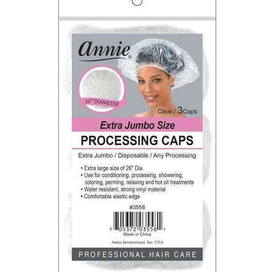 Annie Extra Jumbo Size Processing Cap 3Pc for wholesale by Annie International, Inc.