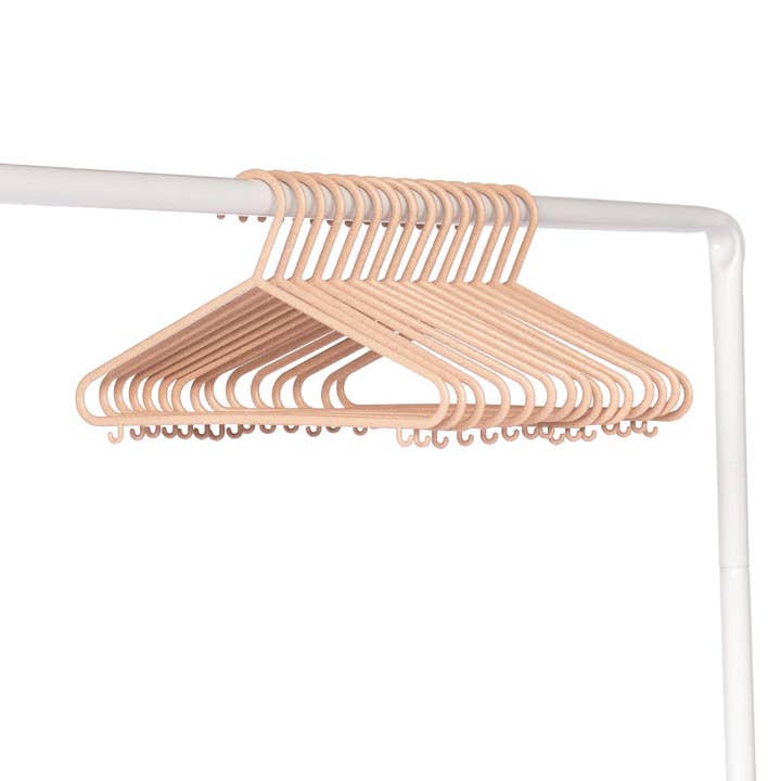 3 Sprouts - Wholesale Clothes Hangers - Kids & Baby Wheat Straw Plastic Hangers (2 Packs of 15)11